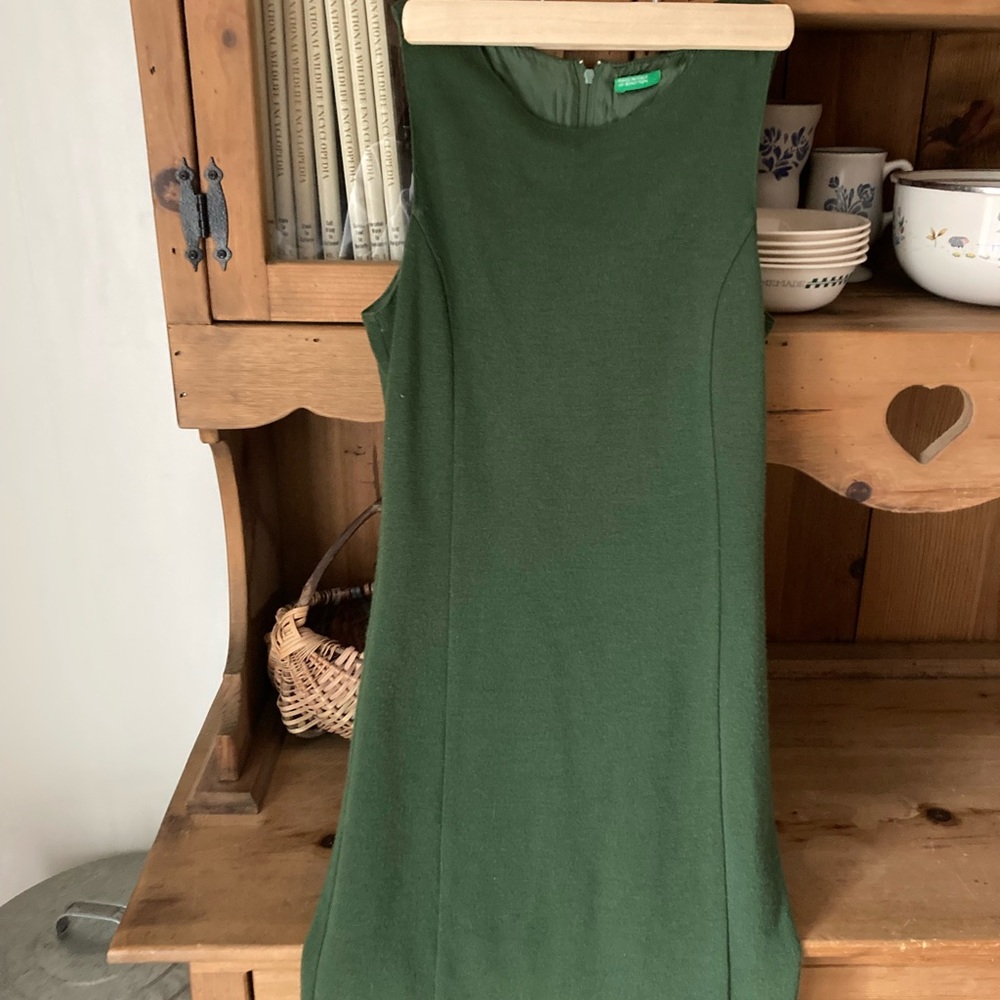 Vintage Italian Green Dress